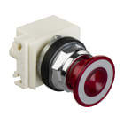Schneider Electric - Harmony 9001K - bouton-poussoir lumineux - Ø30 - rouge - 2 pos. sans contact