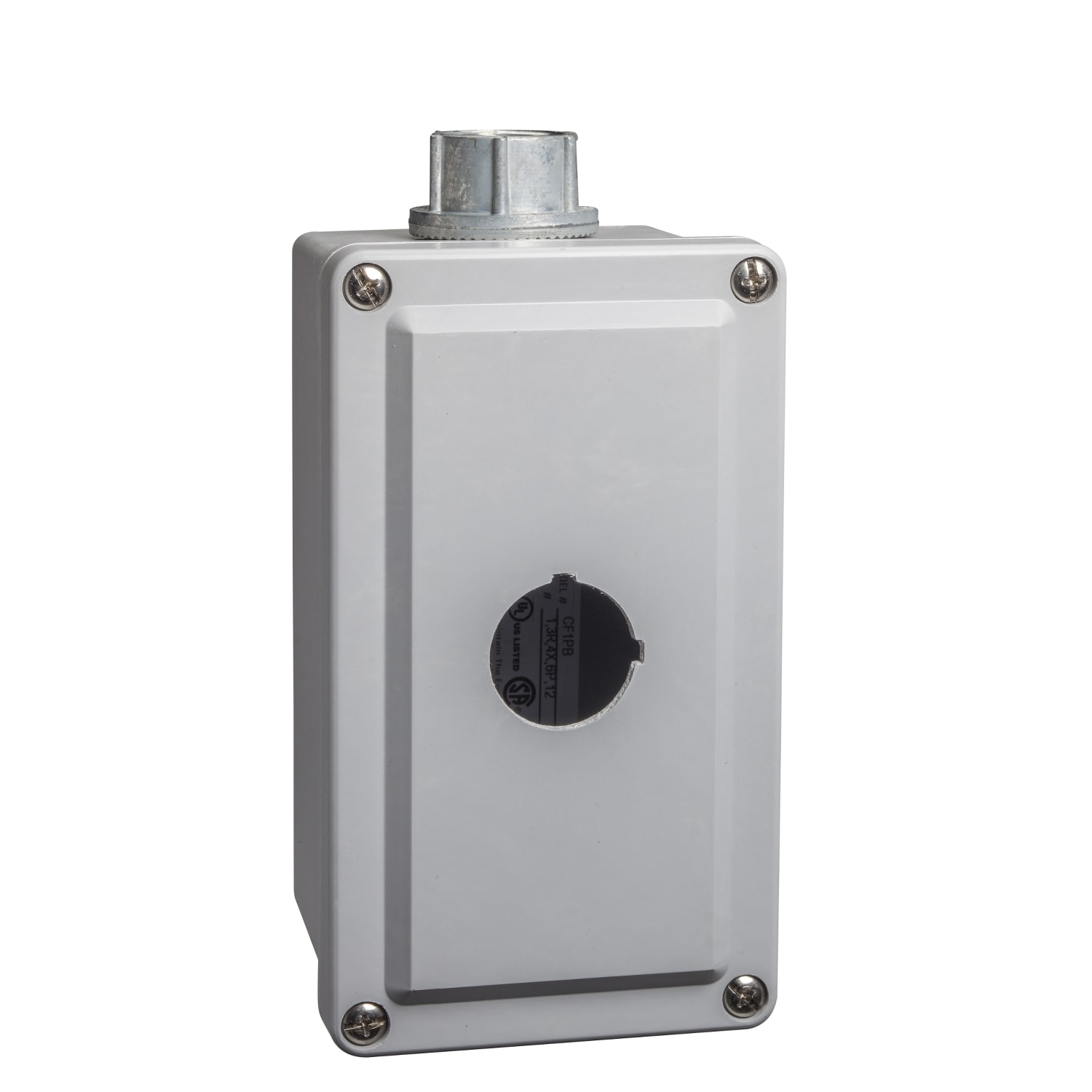 Schneider Electric - Harmony - Boite aluminium vide ouverture de conduit m25 un trou
