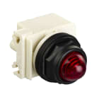 Schneider Electric - Harmony 9001SK - voyant octog. - Ø30 - IP 66 - rouge - DEL BA9s - 24V - bornes