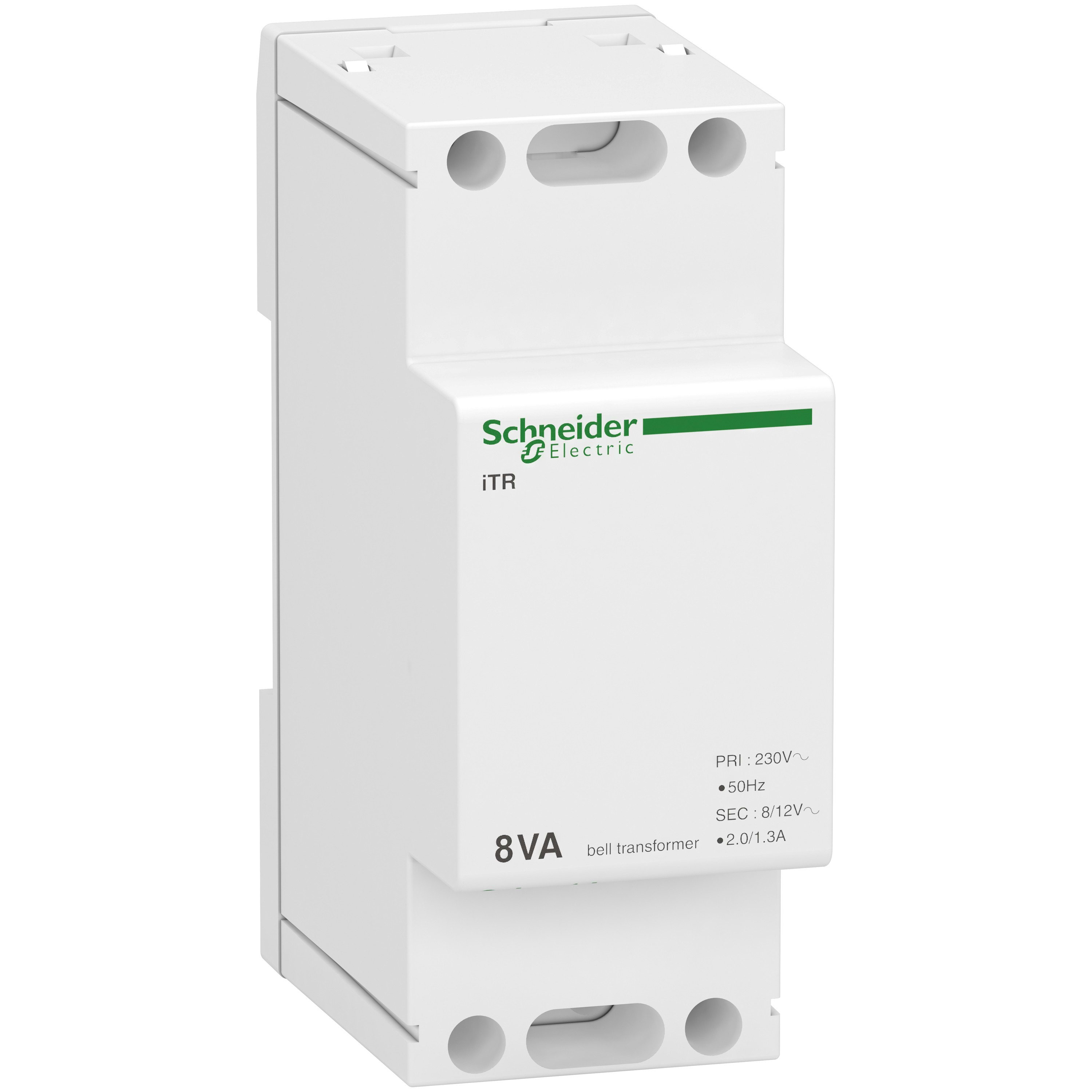 Schneider Electric - Acti9 iTR - transformateur de sonnerie et ronfleur - 8VA - 230Vca/8-12Vca
