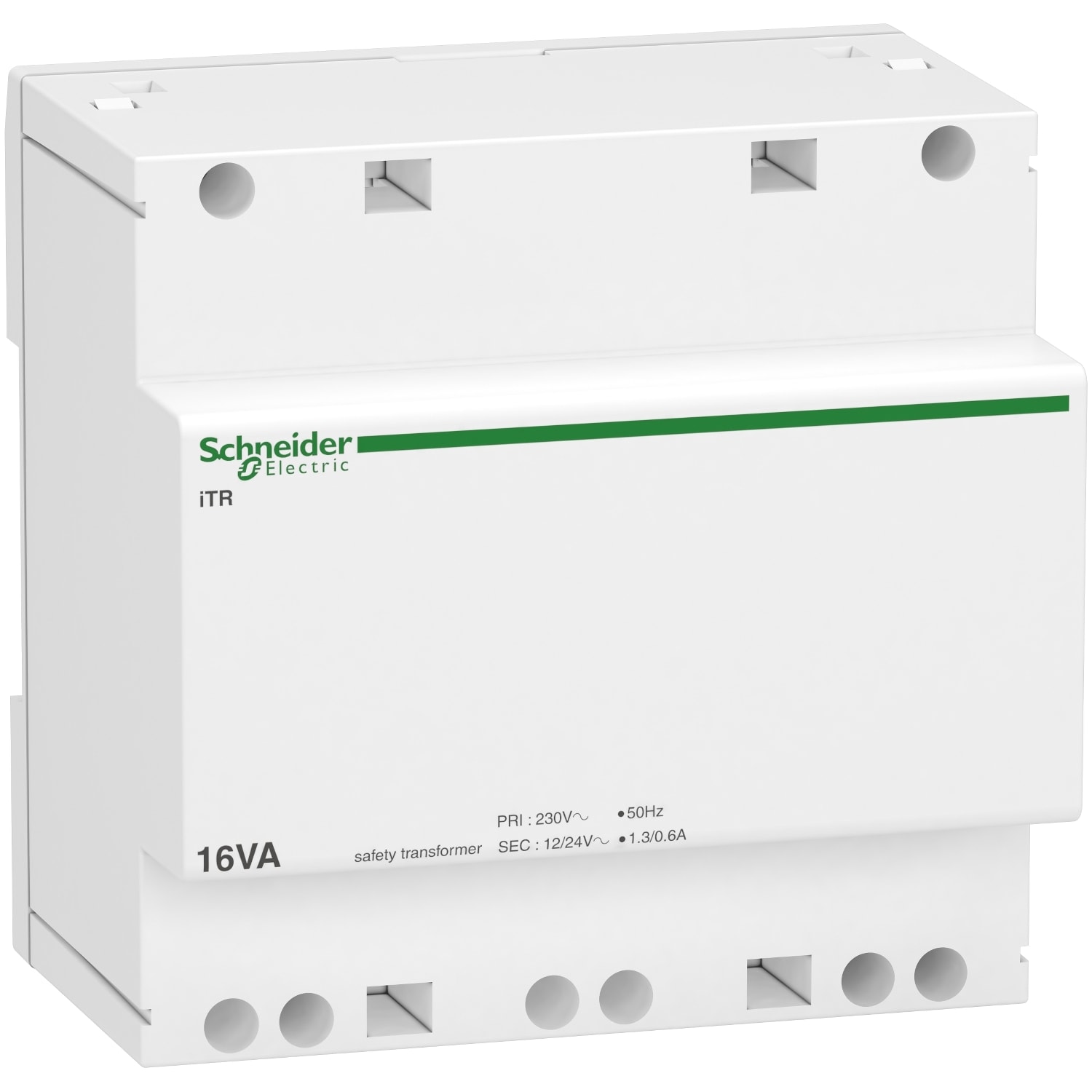 Schneider Electric - Acti9 iTR - transformateur de securite - 16VA - 230Vca-12-24Vca