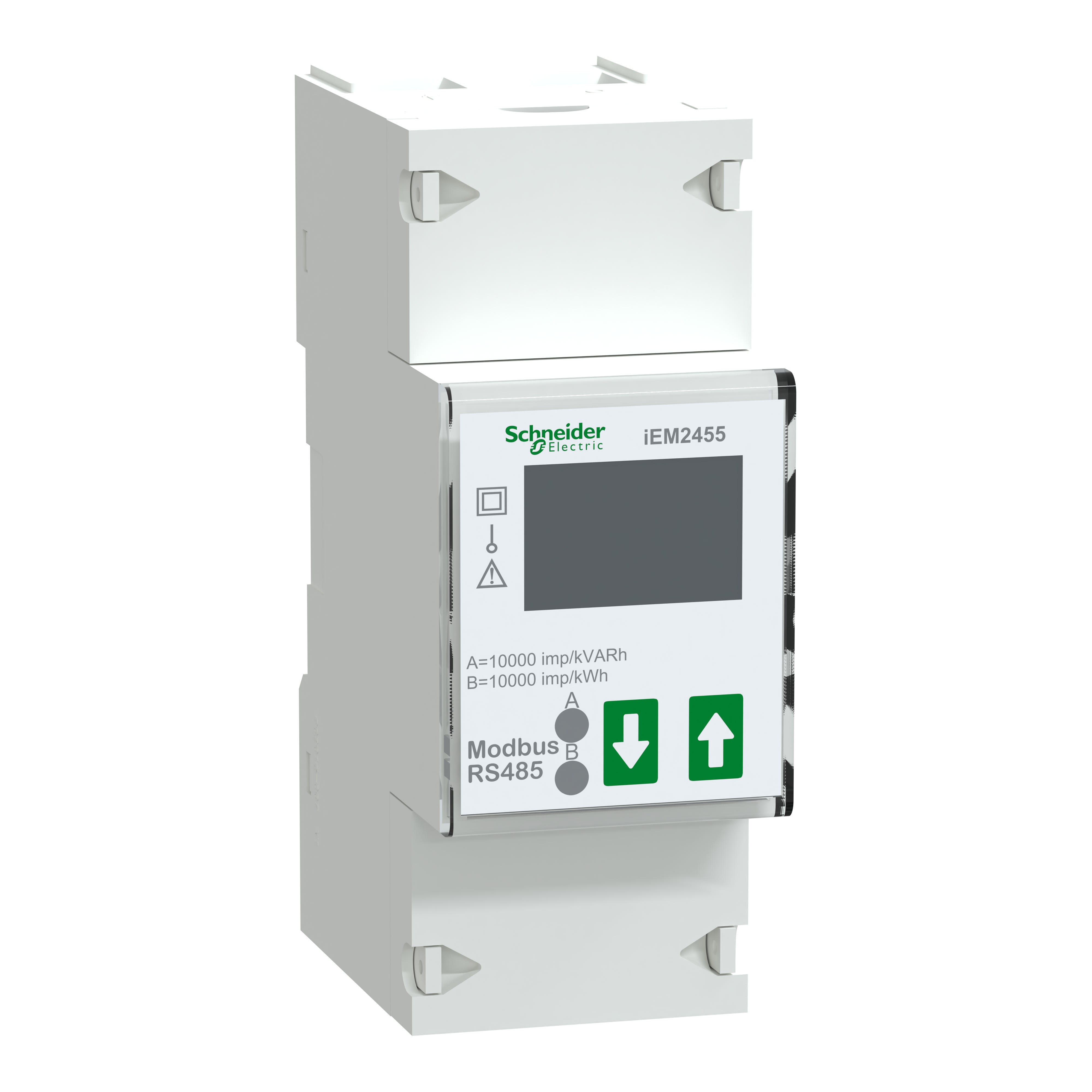Schneider Electric - Acti9 iEM - compteur d'énergie monophasé - 100A - Modbus - MID