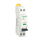 Schneider Electric - Acti9 iDT40T - Disjoncteur modulaire - 1P+N - 6A - Courbe C - 4500A/6kA