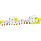 Schneider Electric - Acti9 iDT40 - Peigne horiz. avec connecteur - 1P+N - 12 modules de 18mm - 63A