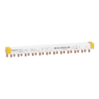 Schneider Electric - Acti9 iDDm40 peigne horizontal fin 3PN 12 modules 18mm 63A. hauteur réduite