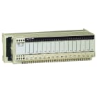 Schneider Electric - Telefast ABE7 - embase pour relais embroch. - 16 voies - fusible - relais 12,5mm