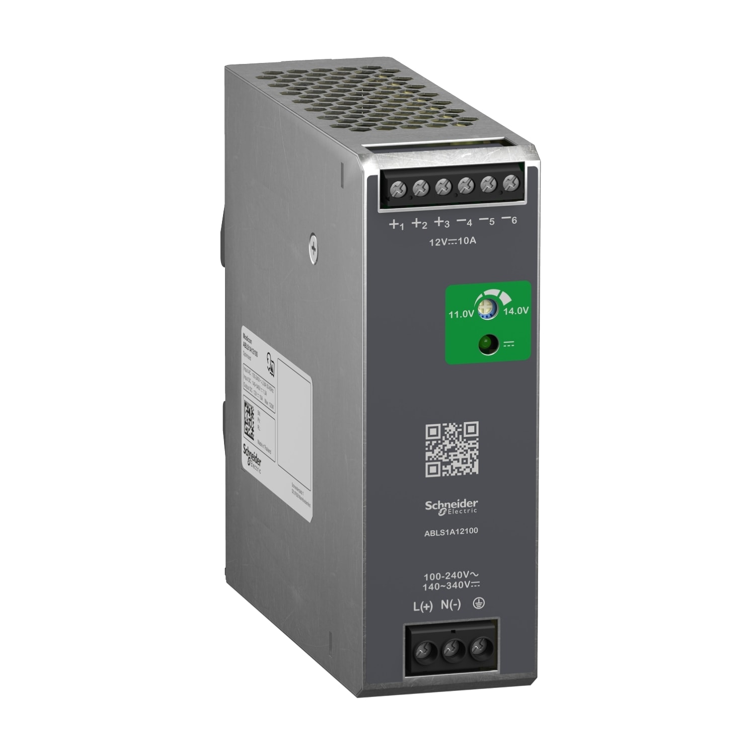 Schneider Electric - Modicon ABL - alimentation à découpage - 10A - 100à240Vca mono/biphasé - 12Vcc