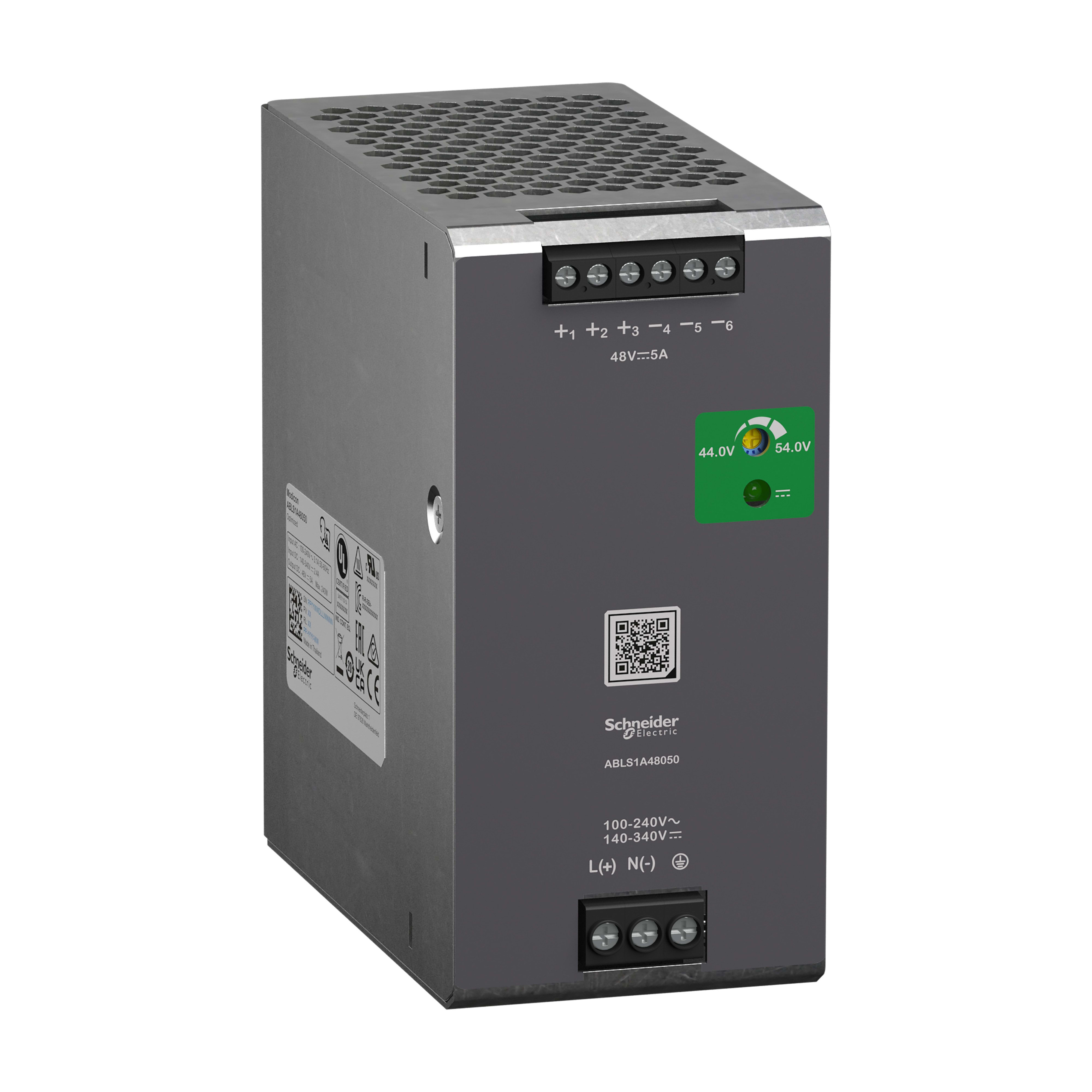 Schneider Electric - Modicon ABL - Alimentation - Sortie 48VDC - 5A - 1 Phase - Optimisée