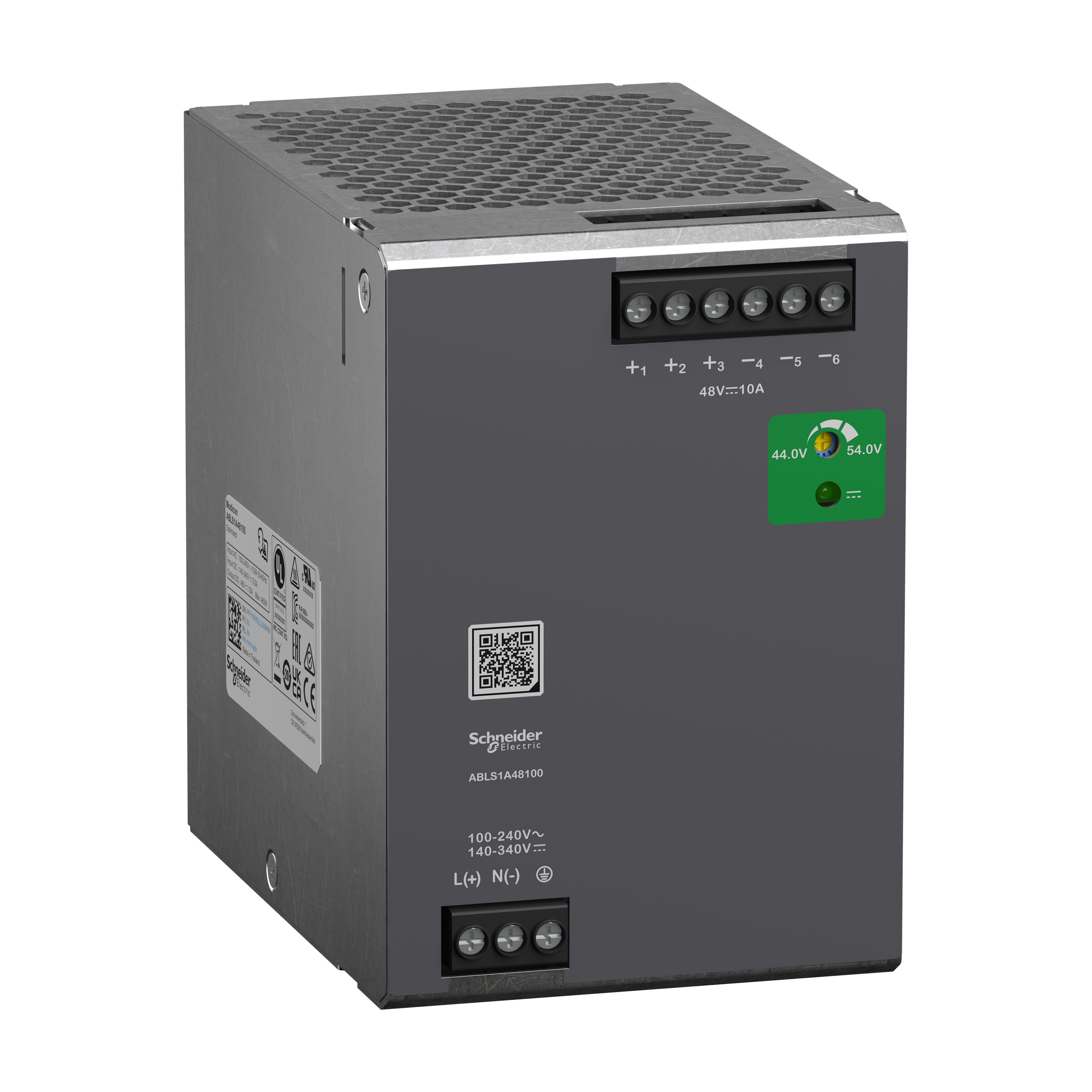 Schneider Electric - Modicon - Alimentation - Sortie 48VDC - 10A - 1 Phase - Optimisée