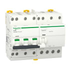 Schneider Electric - Acti9 iDD40N - Disj. dif. tête de grp - 3P+N 20A - C - 6000A/10kA - 30mA Type AC