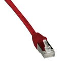 Schneider Electric - Actassi - cordon CL-MNC S/FTP 4 paires cat. 6A LSZH - 0,5 mètre - rouge