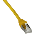 Schneider Electric - Actassi - cordon CL-MNC S/FTP 4 paires cat. 6A LSZH - 0,5 mètre - jaune