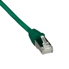 Schneider Electric - Actassi - cordon CL-MNC F/UTP 4 paires cat. 6 LSZH - 5 mètres - vert