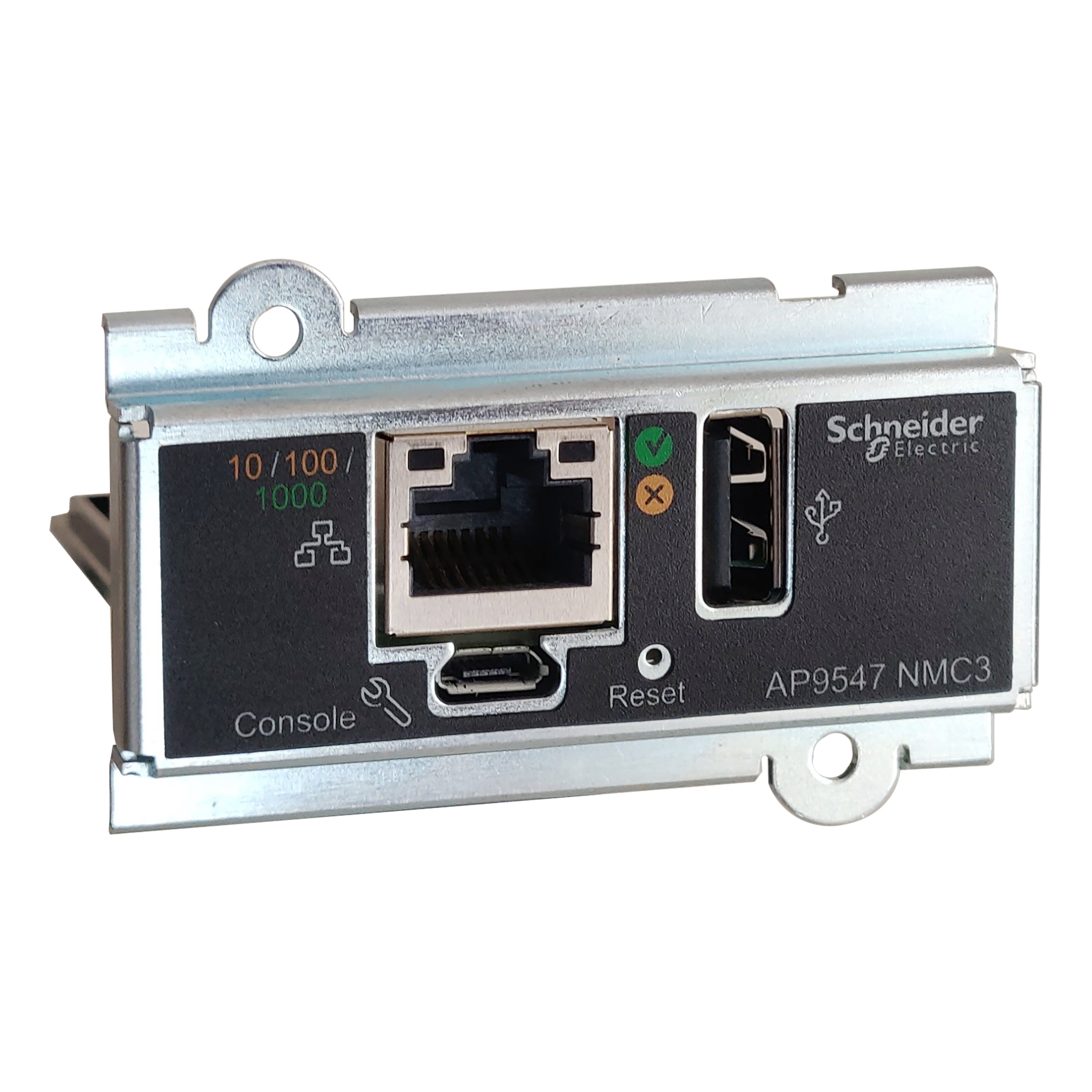 Schneider Electric - Carte de gestion onduleur Easy UPS 3PH - Carte de communication SNMP/WEB