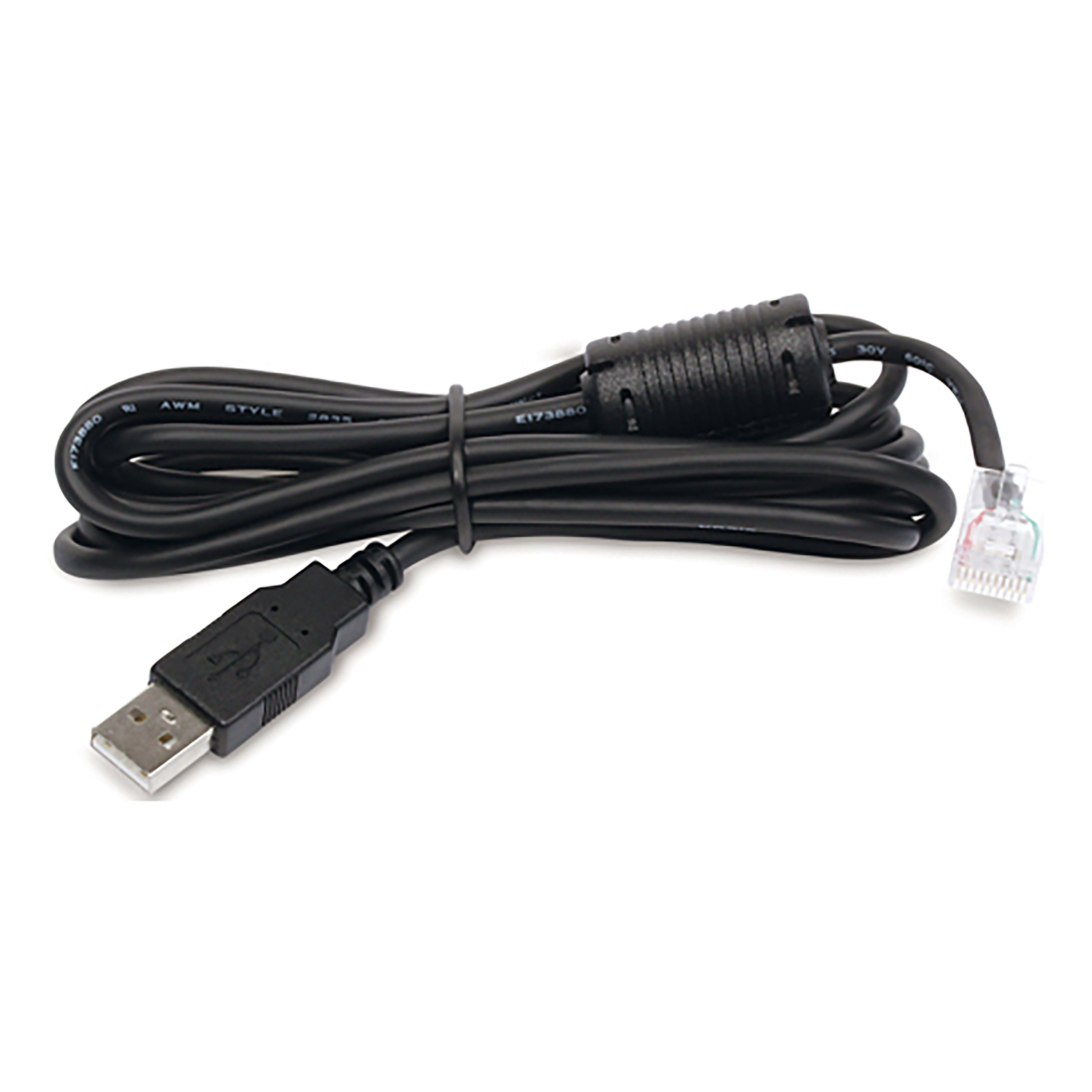 Schneider Electric - Câble de communication simple pour onduleur - USB-RJ45