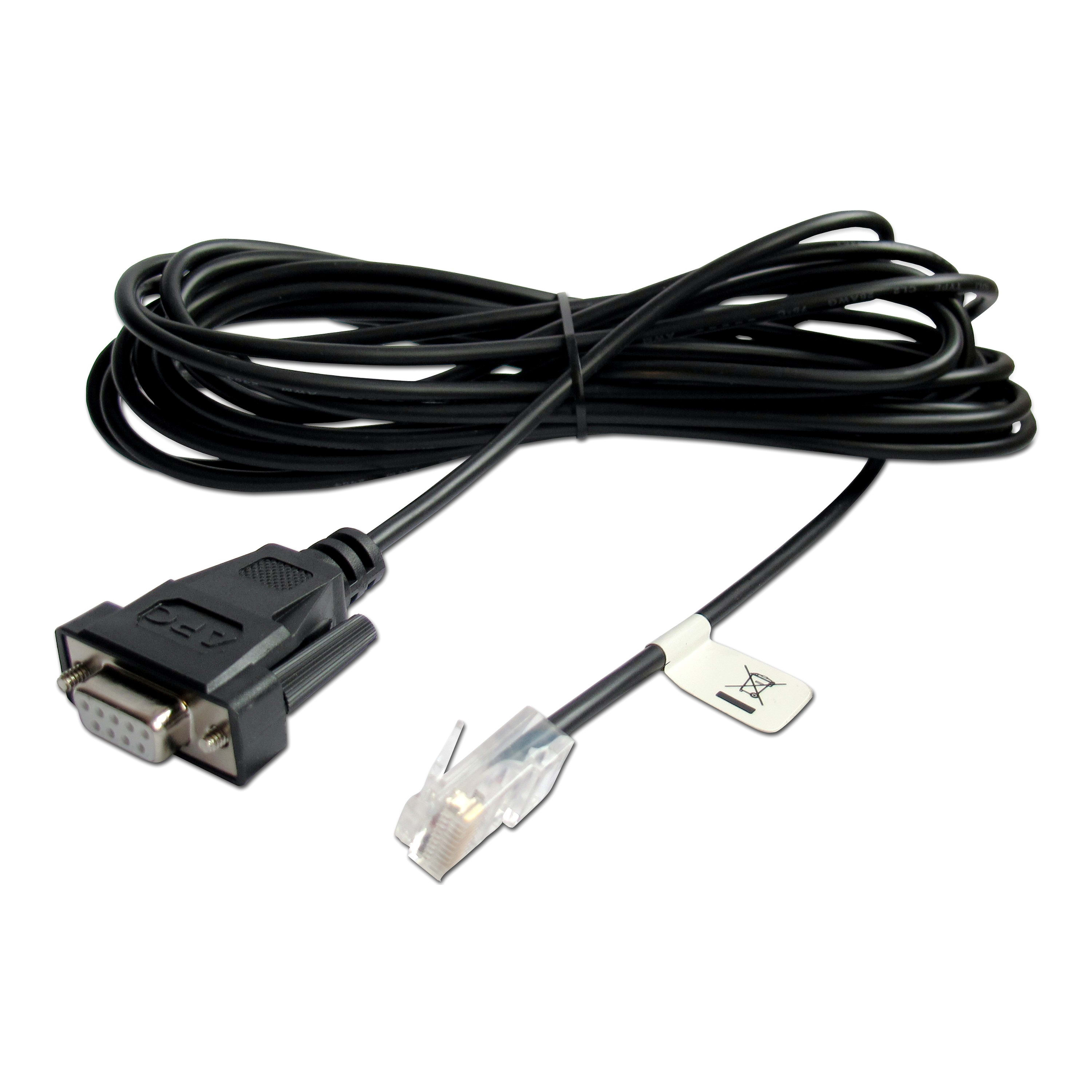 Schneider Electric - Câble de communication intelligent pour onduleur 4,5 m - DB9 vers RJ45