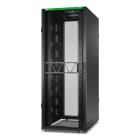 Schneider Electric - Rack NetShelter SX2 42U L750XP1200XH1991mm, noir, avec panneaux latéraux