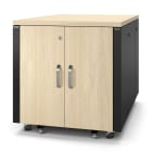 Schneider Electric - APC NetShelter - Rack informatique insonorisé - 12U - Finition Erable