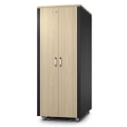 Schneider Electric - APC NetShelter - rack informatique insonorise - 38U - Finition Erable