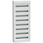 Schneider Electric - PrismaSeT S - coffret saillie plastique & métal 8 rangées 24 modules