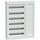 Schneider Electric - PrismaSeT S - coffret saillie plastique & métal 6 rangées 24 modules + Gaine