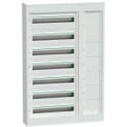Schneider Electric - PrismaSeT S - coffret saillie plastique & métal 7 rangées 24 modules + Gaine