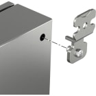 Schneider Electric - PanelSeT Accessoires - lot 4 pattes fix - acier Inoxydable - pr SBX