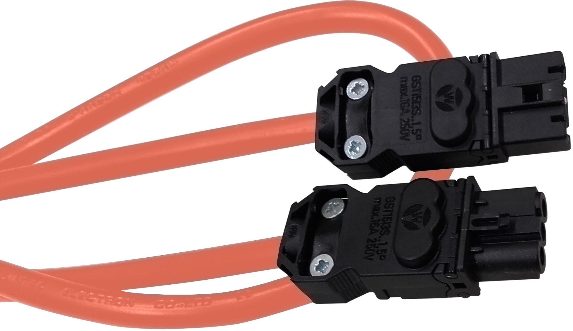 Schneider Electric - PanelSeT - Cable aliment.lampe - LED - IEC - Orange