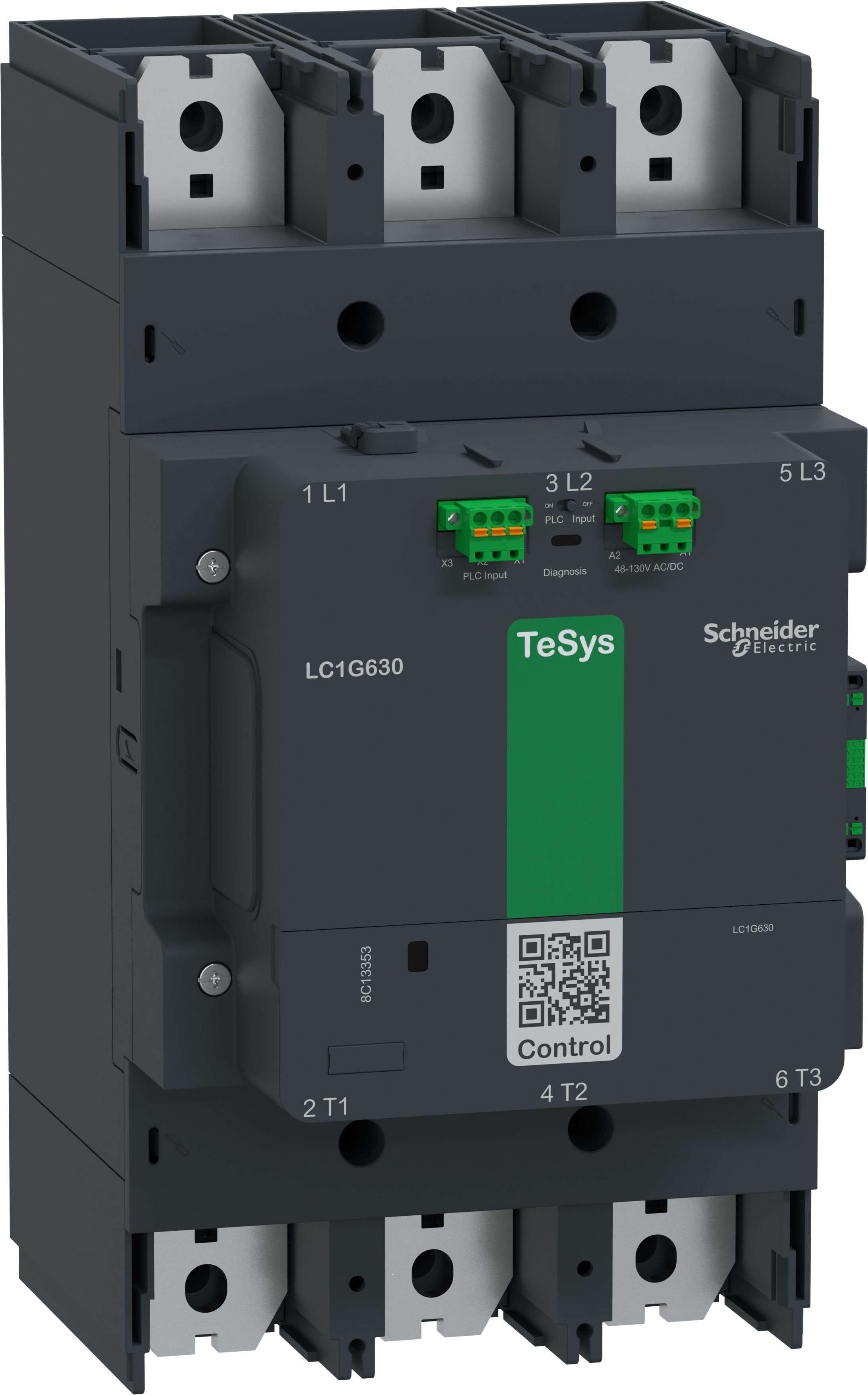 Schneider Electric - Contacteur TeSysG800 3P Advanced 48-130V ACDC