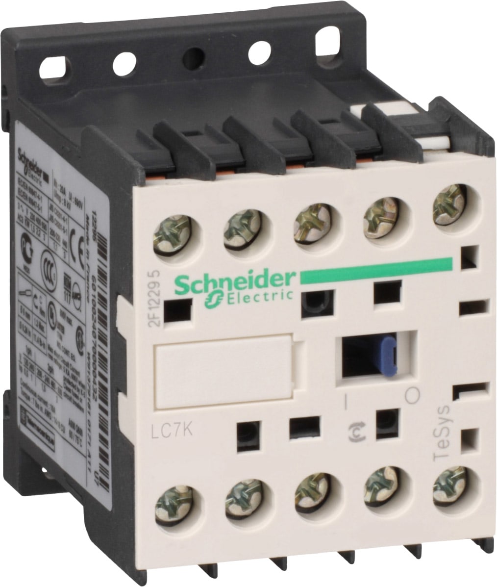 Schneider Electric - TeSys LC7K - contacteur - 3P - AC-3 440V - 6A - bobine 220Vca