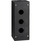 Schneider Electric - Harmony - boite à boutons vide XALG - XB5 Ø 22mm - 3 trous - plastique - noir
