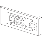 Schneider Electric - M172 PERF. 12 CLIPS-ON LO CK FOR PANEL