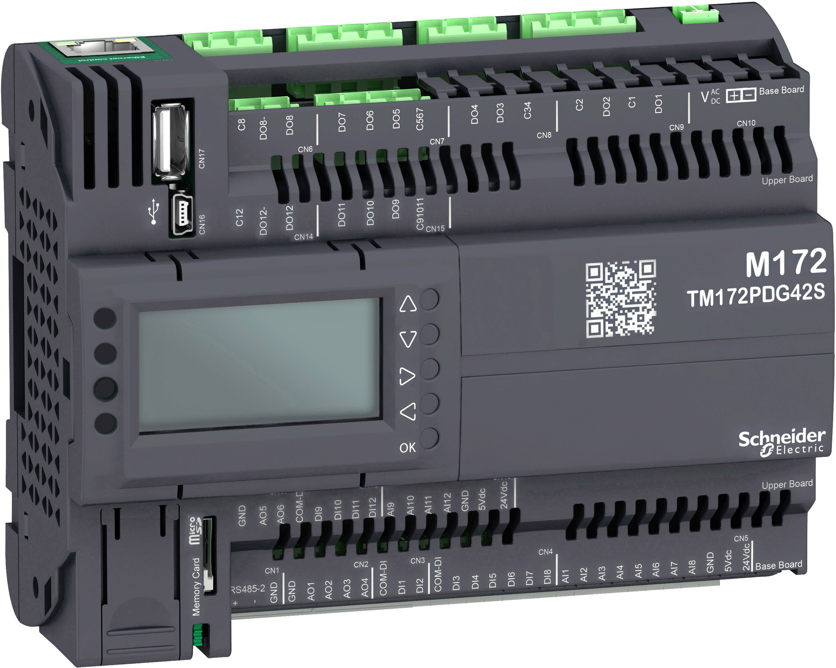 Schneider Electric - M172 PERF. DISP. 42 I/OS, ETH 2 MB 2 SSR