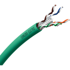 Schneider Electric - Actassi cable LAN CL-C Cat6 U/UTP euroclasse D 4p 500m vert - au metre linéaire