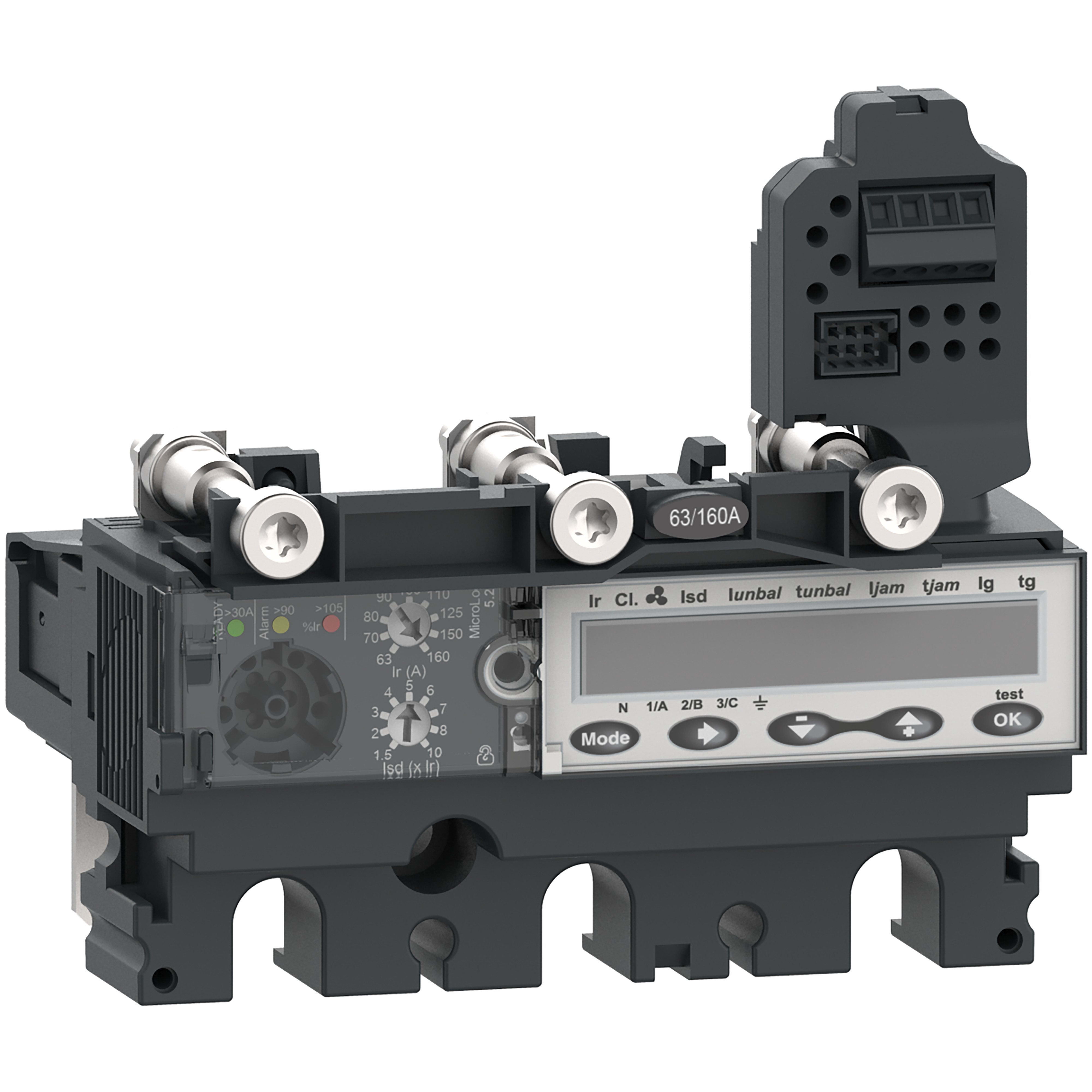 Schneider Electric - ComPacT NSX - Déclencheur MicroLogic 5.2E 40A - 3P3D pour NSX100-250