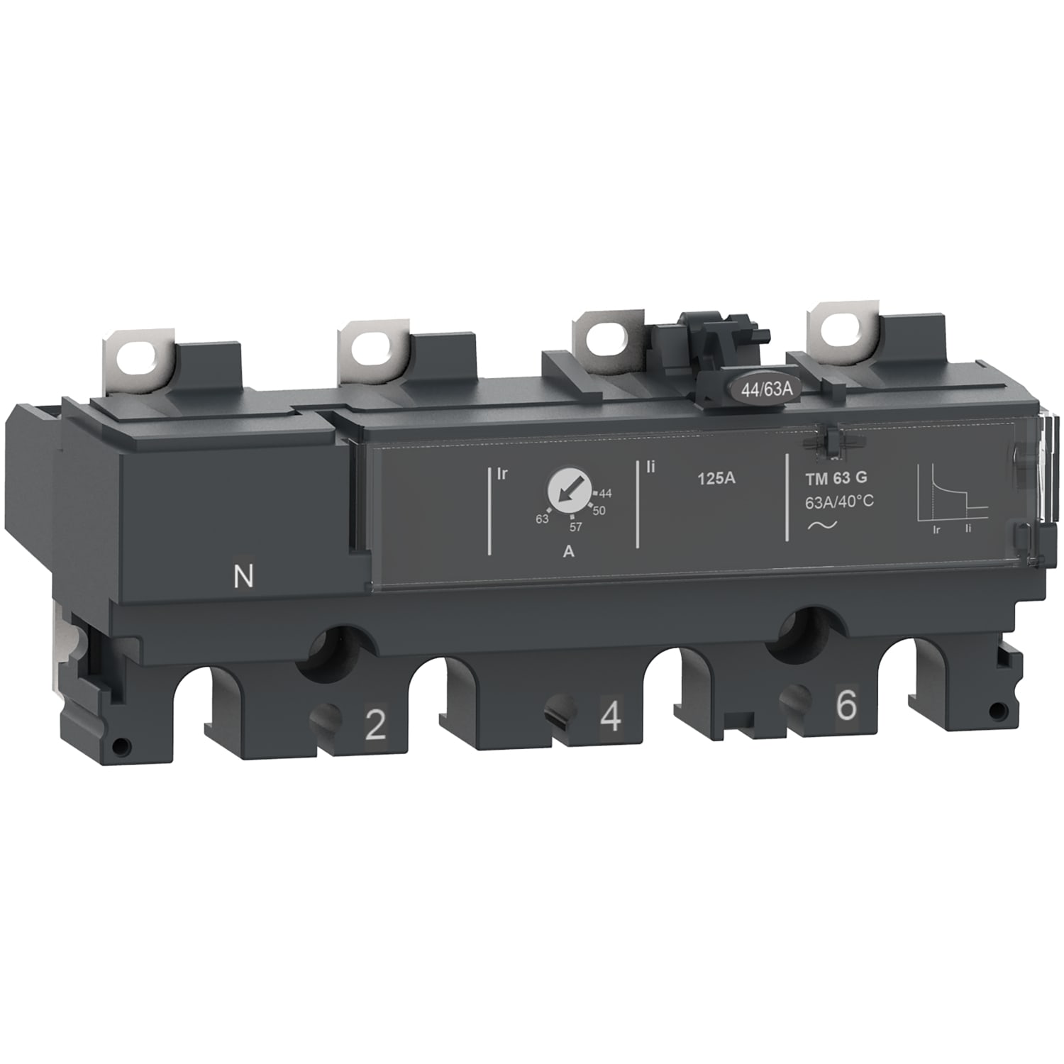 Schneider Electric - ComPacT NSX - Déclencheur magnéto-thermique TM-G 16A - 4P4D pour NSX100