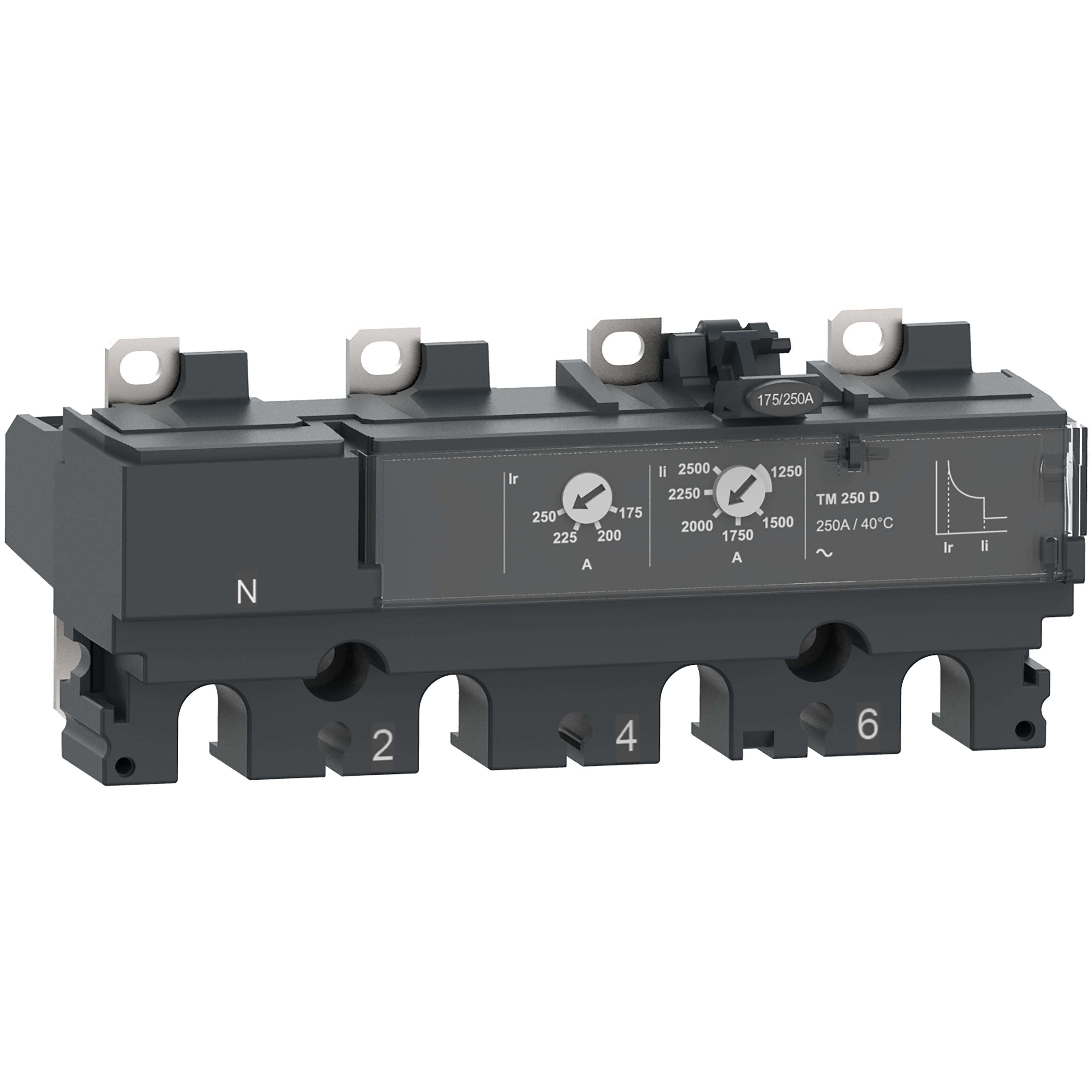 Schneider Electric - ComPacT NSX - Déclencheur magnéto-thermique - TM-D 160A - 4P3D pour NSX250