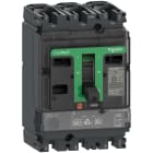 Schneider Electric - ComPacT NSX100HB2 - Disjoncteur - MicroLogic 2.2M 25A - 3P3D - 100kA - fixe