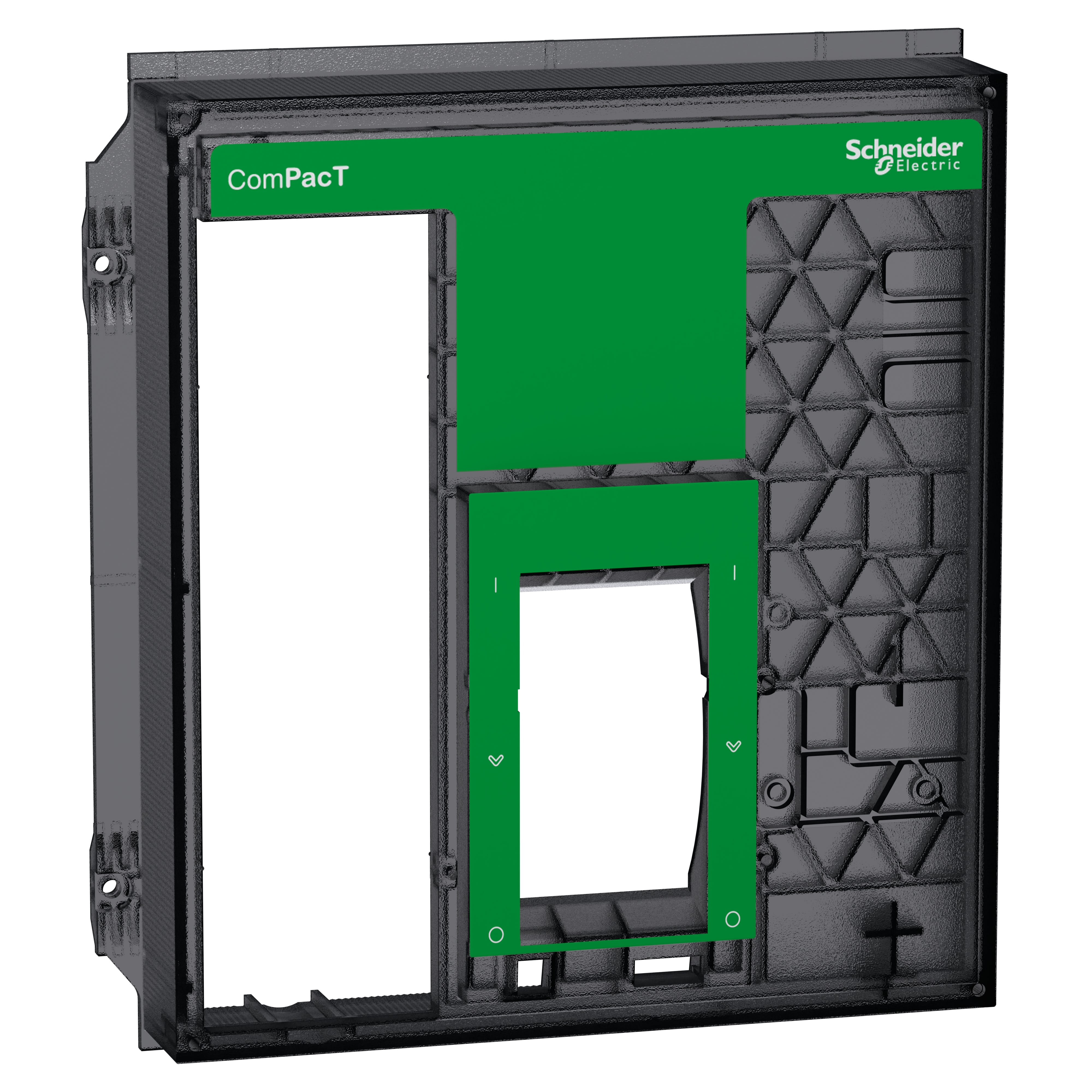 Schneider Electric - ComPacT NS - face avant - plastron - débrochable - NS630-1600