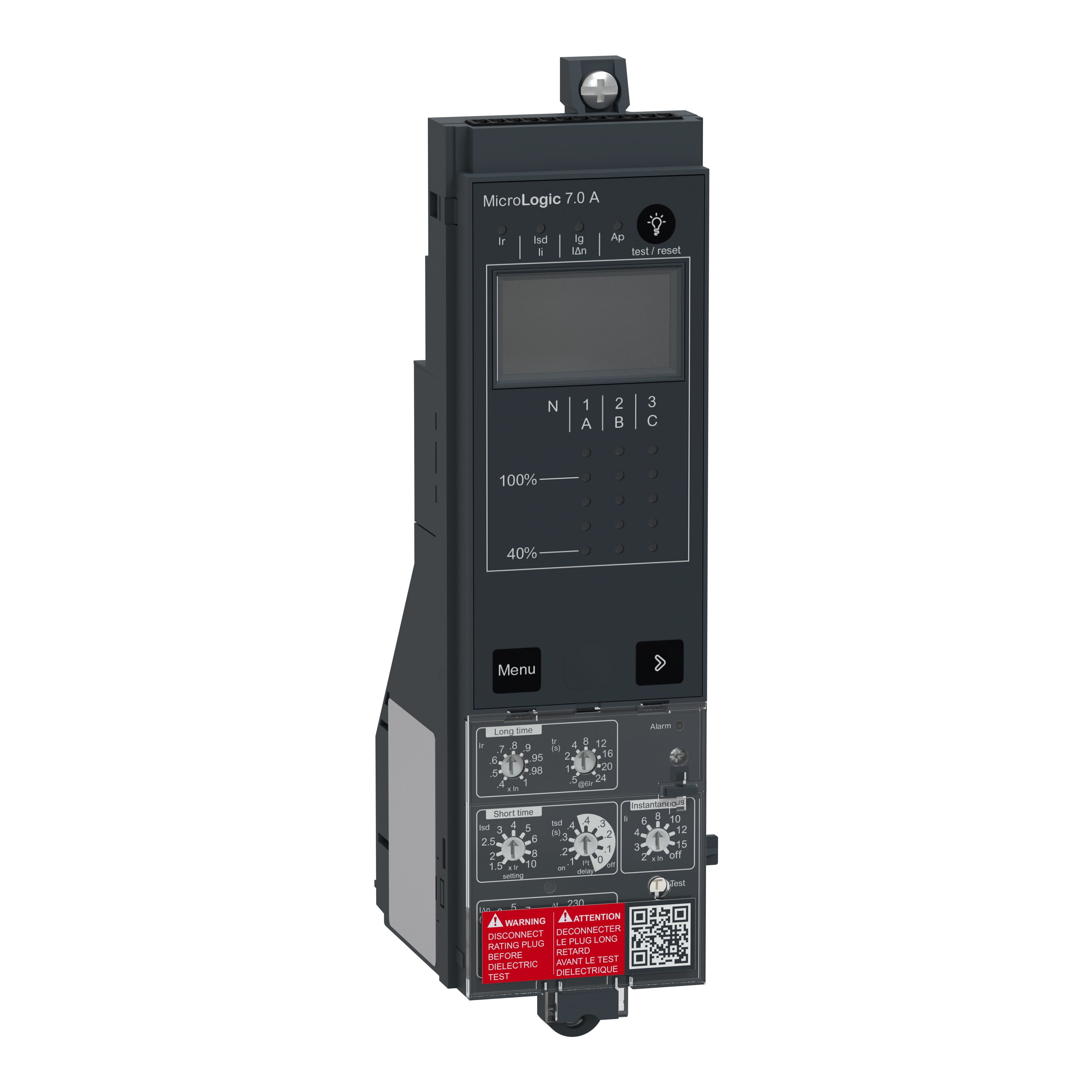 Schneider Electric - ComPacT NS - déclencheur MicroLogic 7.A - pour NS630b-1600 - débro - manuel