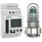 Schneider Electric - Acti9 IC100kp+ - interrupteur crépusculaire programmable - 2 canaux - smart