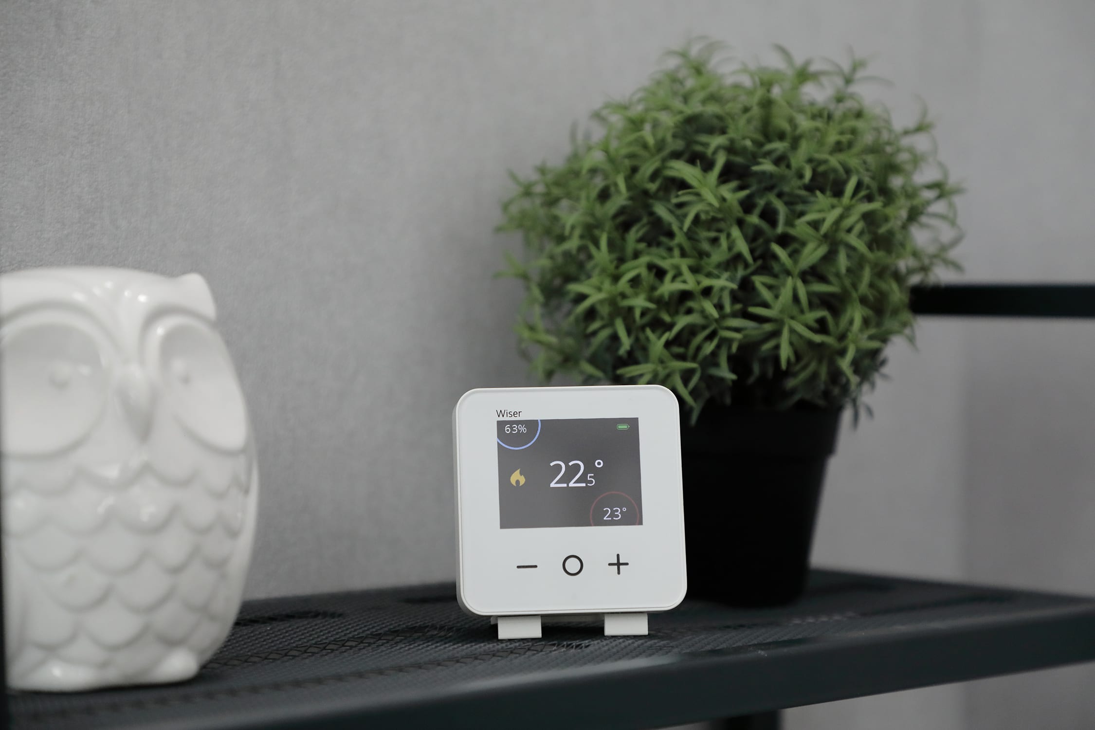 Wiser - thermostat d'ambiance connecte liaison zigbee 2,4GHz Schneider