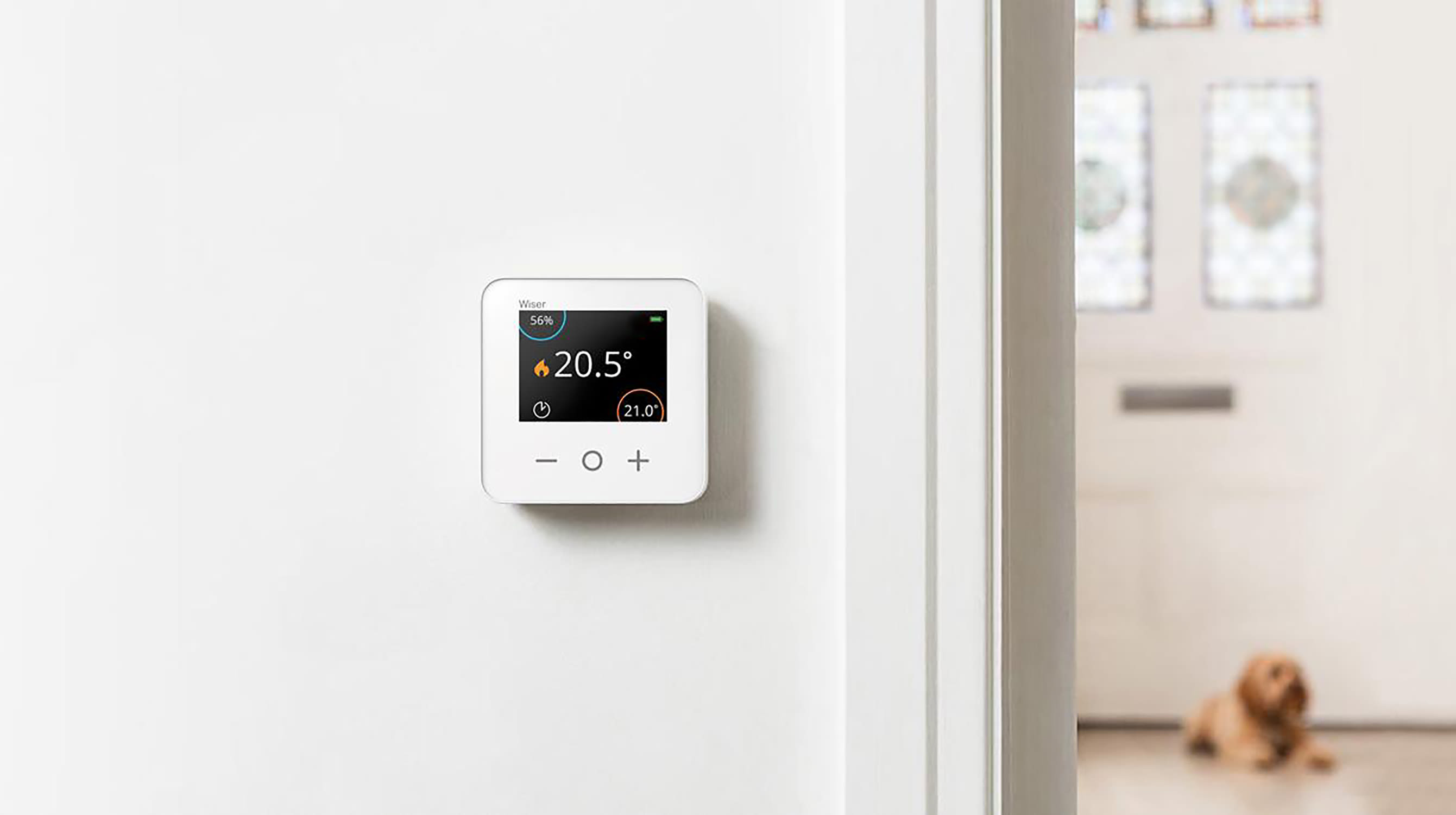 Thermostat D ambiance Connecté Wiser Schneider Electric Cctfr6400 Wiser - thermostat d'ambiance connecte liaison zigbee 2,4GHz Schneider  Electric