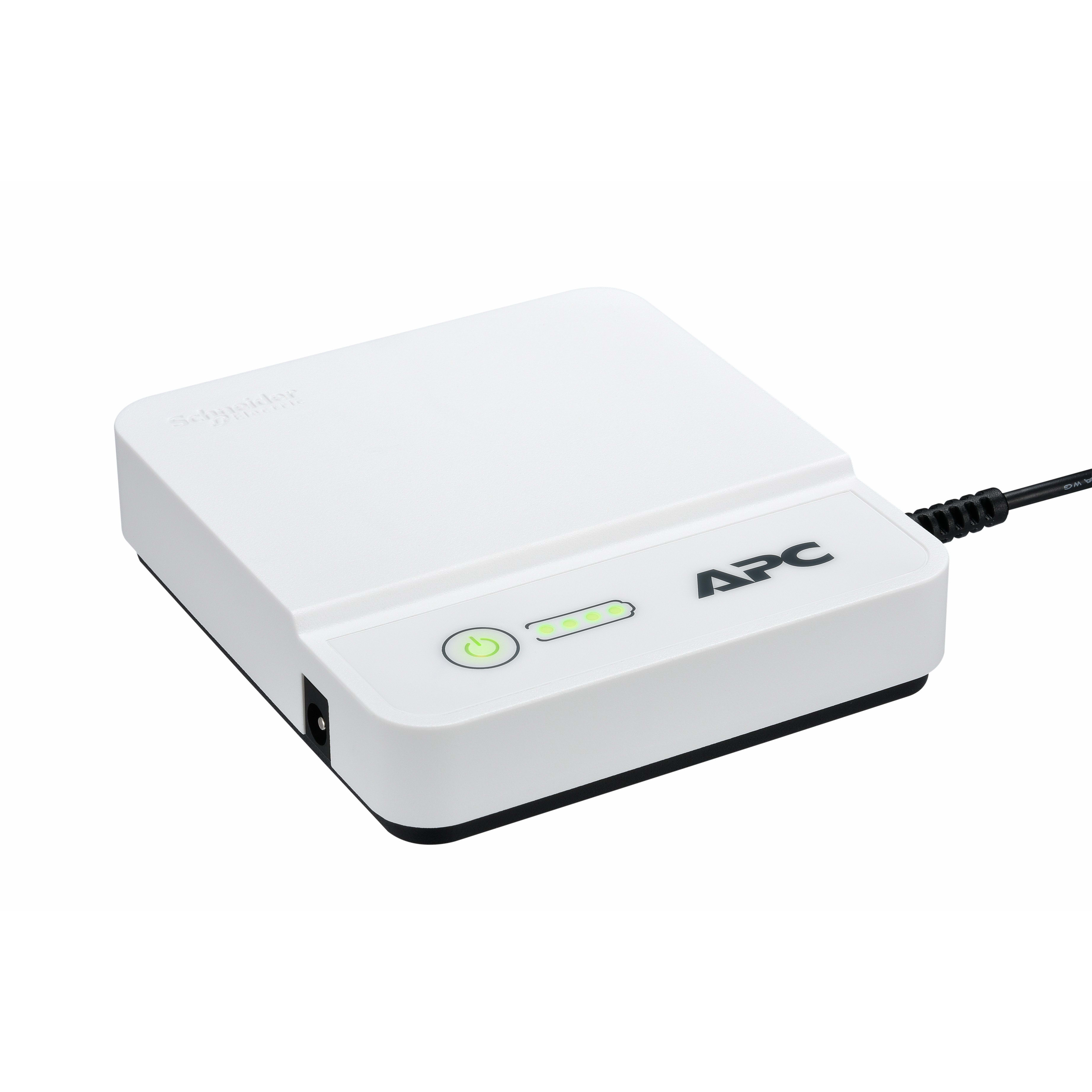 Schneider Electric - Onduleur entrée 12VCC sortie 12VCC 36W 3A Batterie Lithium-Ion avec adaptateurs