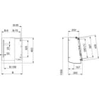 Schneider Electric - PanelSeT pupitre SD/SDF - dosseret modulaire - L600xP200mm