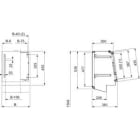 Schneider Electric - PanelSeT pupitre SD/SDF - dosseret modulaire - L600xP300mm