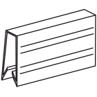 Schneider Electric - TeSys D - profils isolants - pour barres 12..30x5mm² - longueur 1m