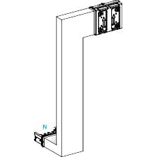 Schneider Electric - Canalis KSA - coude multiple 250A - vers bas & droite - A&C =250mm - B=250-750