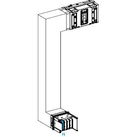 Schneider Electric - Canalis KSA - coude multiple 1000A - vers bas & gauche - A&C =300mm - B=300-800