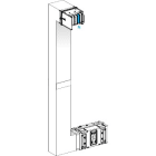 Schneider Electric - Canalis KSA - coude mult. coupe feu 630A-vers haut & gauche-A&C=300mm-B=700-1200